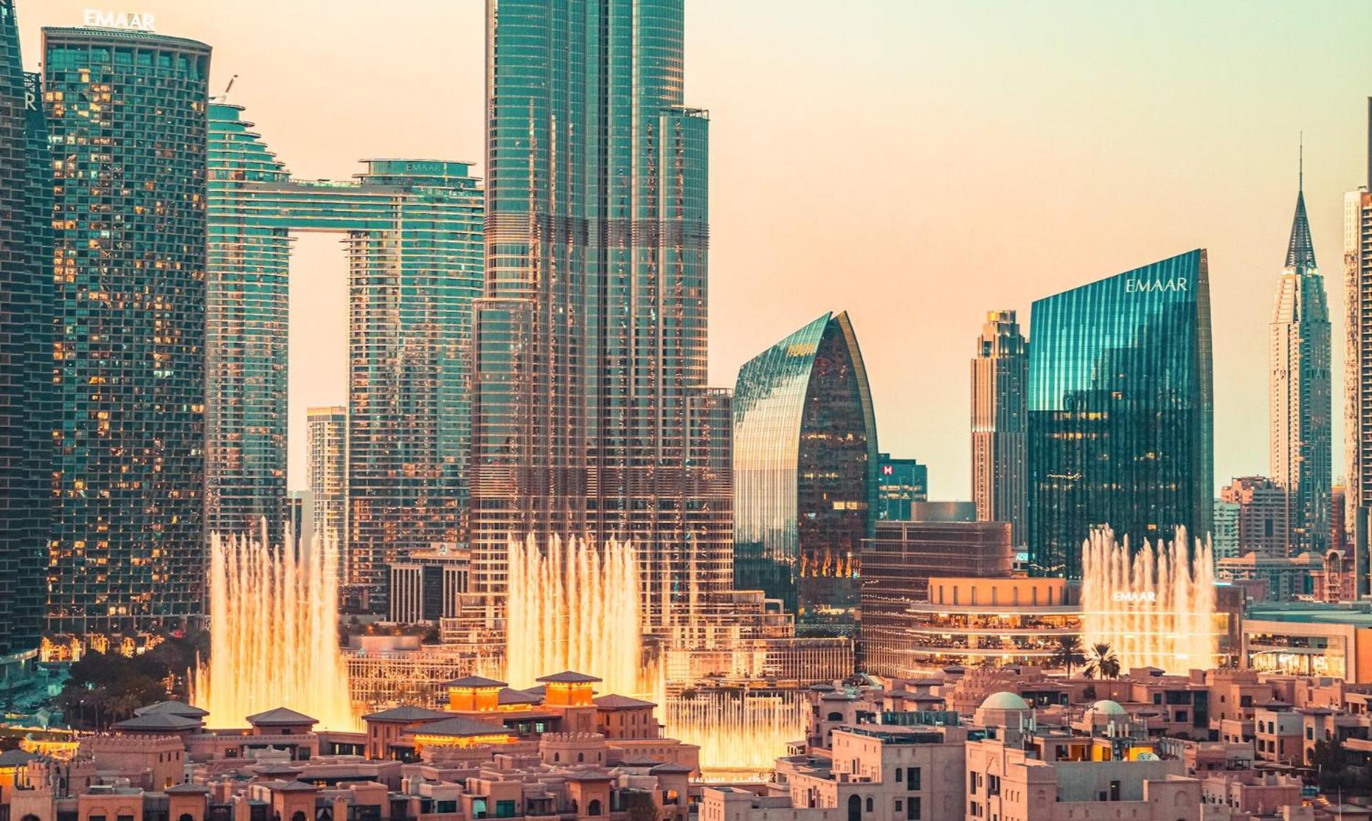 Elite Royal Apartment - Panoramic Full Burj Khalifa, Fountain & Skyline View - Baron Dubai Exterior photo